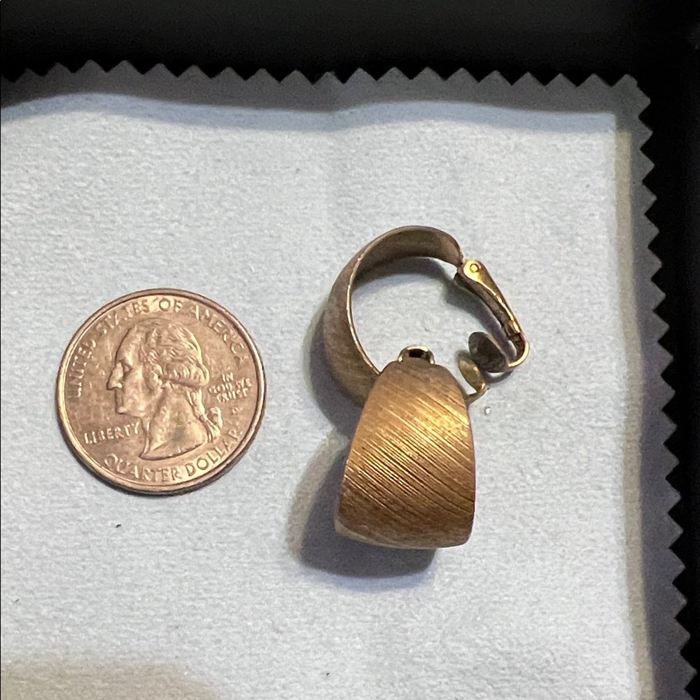 Gold Clip-On Earring